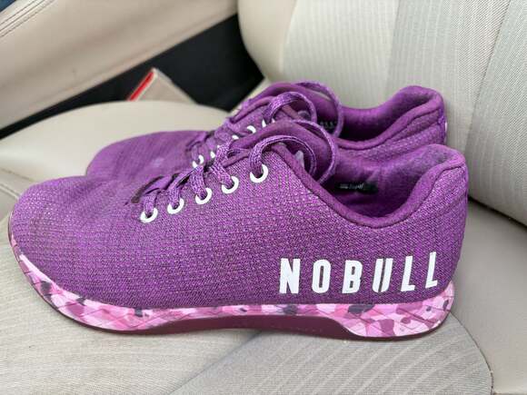NOBULL Shoes - NOBULL Superfabric Trainer Purple Heather Camo Training Shoes